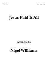 Jesus Paid It All P.O.D. cover